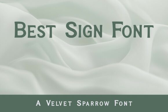 Best Sign Font: Friendly, Bold & Perfect for Handmade Labels & Signs
