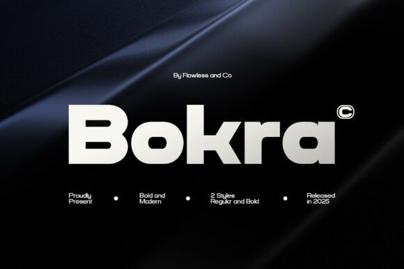 Bokra: A Bold Sans Serif Font for Scroll-Stopping Marketing
