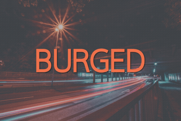 Burged: A Sans Serif Typeface That Breathes With Your Content