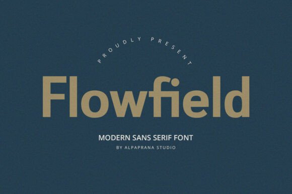 Flowfield: A Sans Serif Typeface That Breathes With Your Content