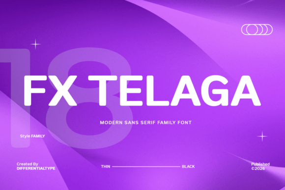 Fx Telaga: A Warm, Modern Sans Serif for Handmade Creators