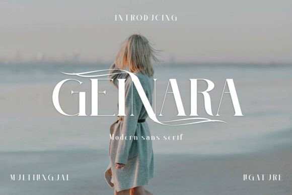 Geinara: A Serif Font for Editorial Impact