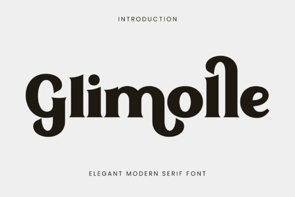 Glimolle: A Modern Serif Typeface for Editorial Elegance