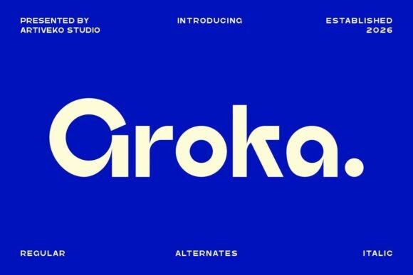 Groka: A Sans Serif Font That Makes Your Campaigns Instantly Clear