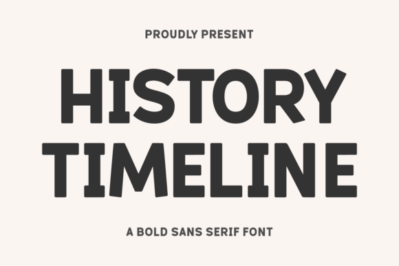 History Timeline: A Modern Sans Serif Font for Scroll-Stopping Campaigns