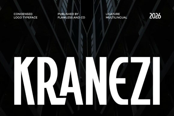 Kranezi: A Sans Serif Font That Cuts Through the Feed