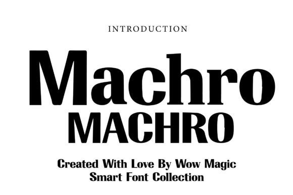 Machro: A Refined Serif Font for Handmade Labels & Printables