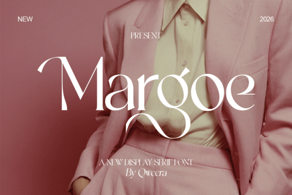 Margoe: A Refined Serif Font for Digital Brand Elegance