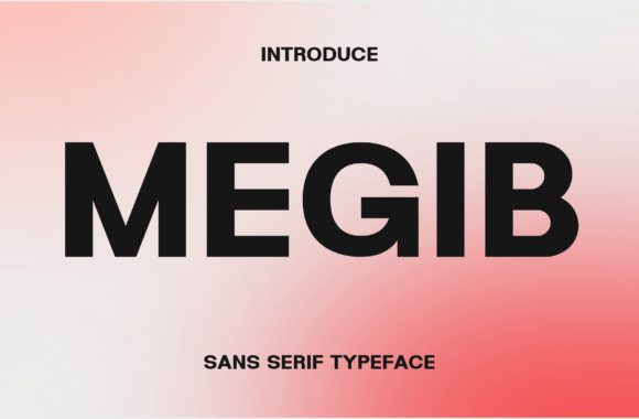 Megib: A Bold, Grounded Sans Serif for Editorial Impact