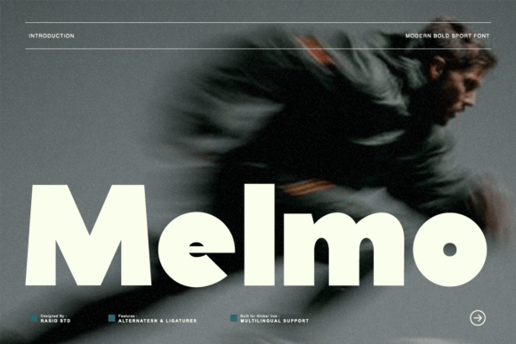 Melmo: A Bold Sans Serif Font for Handmade Brands