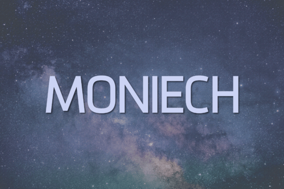 Moniech: A Clean, Confident Sans Serif for Campaign-Ready Visuals