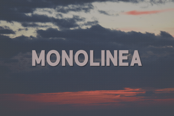 Monolinea: A Modern Sans Serif Typeface for Scroll-Stopping Marketing