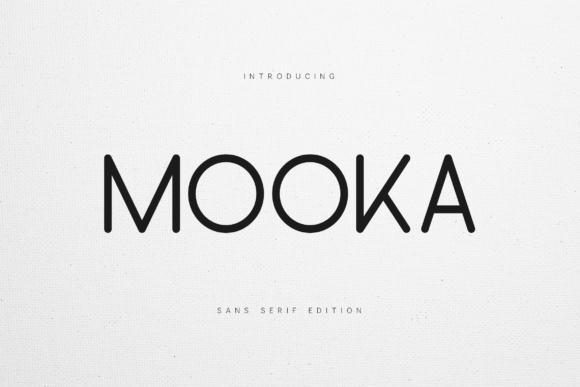 Mooka: A Clean Sans Serif Font for Handmade Brands