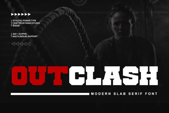 Outclash: A Slab Serif That Anchors Editorial Mood