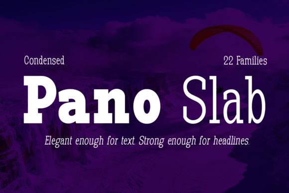 Pano Slab Condensed: A Confident, Compact Font for Small Business Branding
