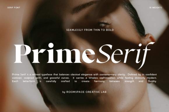 Prime Serif Family: A Modern Serif Font for Campaign Clarity