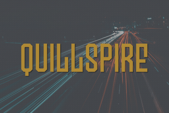 Quillspire: A Clean, Confident Sans Serif Font for Small Business Branding