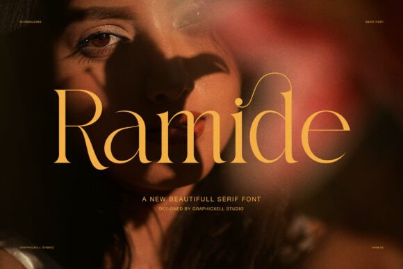 Ramide: A Luxury Serif Font for Digital Elegance