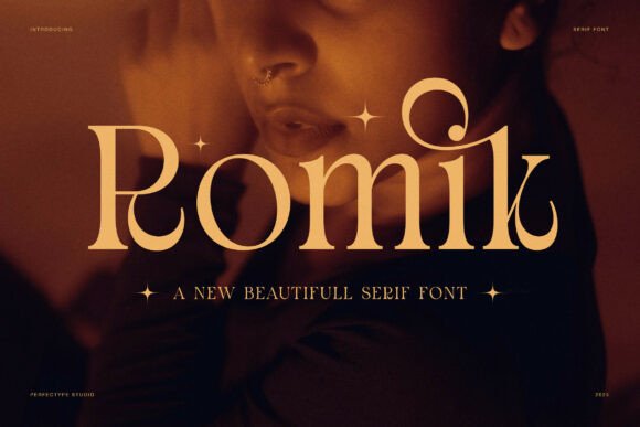 Romik Serif Font for Handmade & Printable Creations