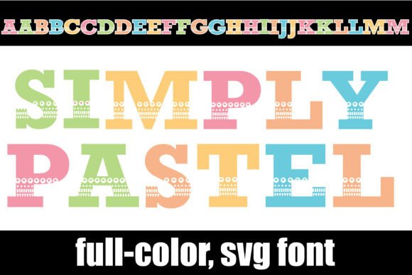 Simply Pastel: A Premium Color Font for Playful, Polished Web Design