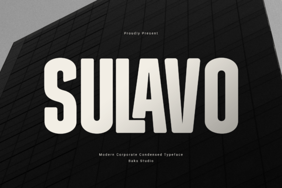 Sulavo: A Bold, Space-Smart Sans Serif for Digital Brands